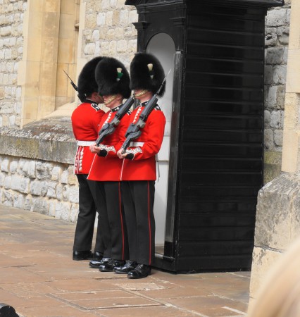 Beefeaters à la tour de Londres