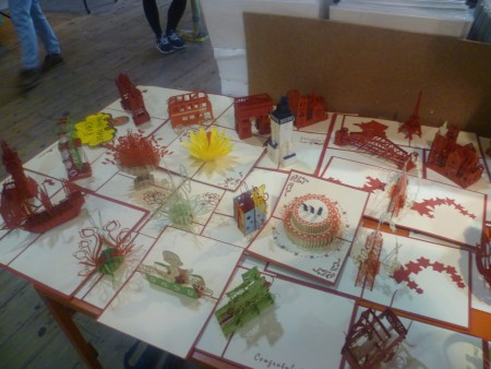 Ces cartes 3D sont vraiment très belles, à voir à Camden Market