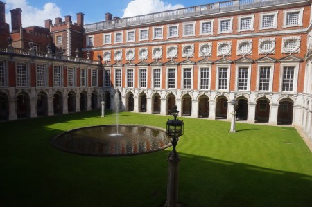 Hampton Court Palace : Clock Court
