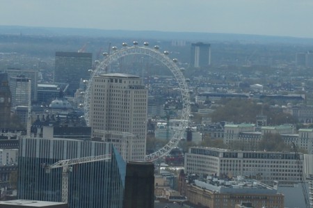 London Eye : prise du Sky Garden