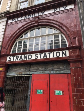 Aldwych station : station fermée en 1992