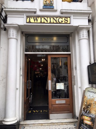 Twinings shop sur The Strand